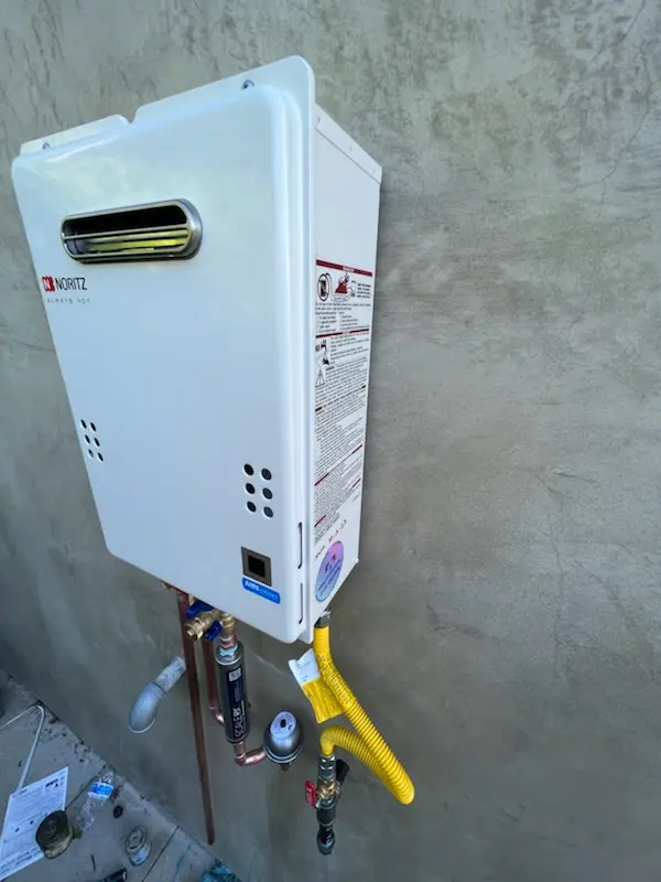 Tankless water heater installation for Spring Arbor homes